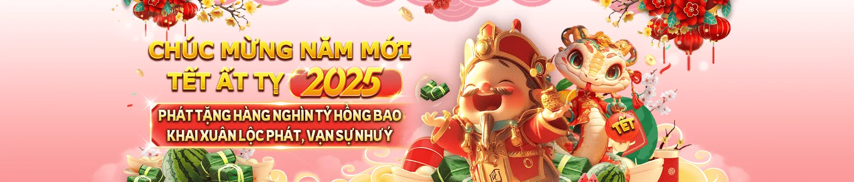 23win chúc mừng năm mới tết Ất Tỵ 2025